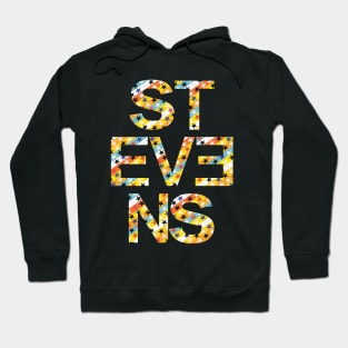 Stevens, name, typography Hoodie